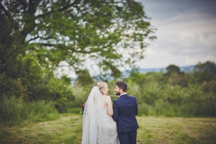 Wedding photography at The Corn Barn devon