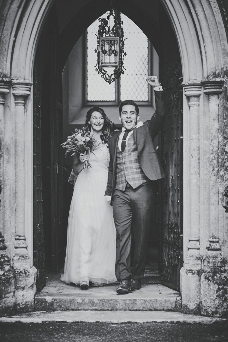 documentary wedding photography from team of two in devon at Rockbeare manor in Exeter