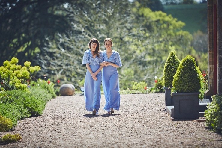 wedding photography Huntsham Court devon