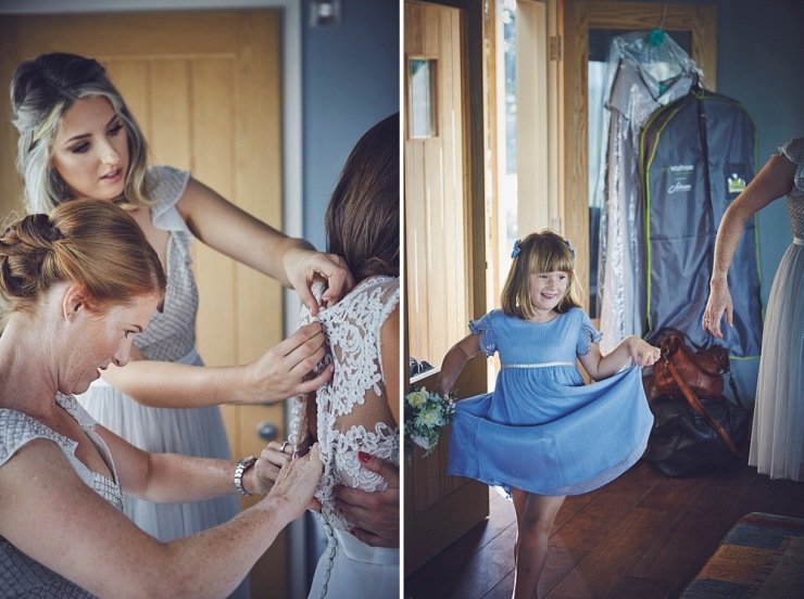 wedding photographers at Deer Park Hotel Devon