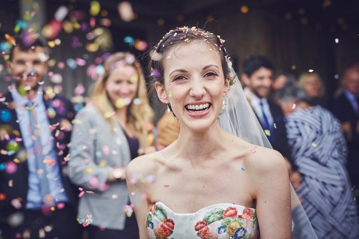 relaxed wedding photographers The Barn at South Milton