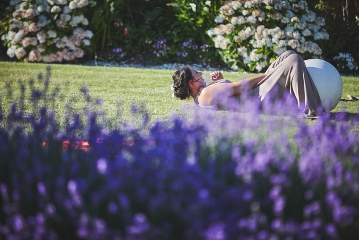relaxed wedding photography Upton Barn and walled garden Devon