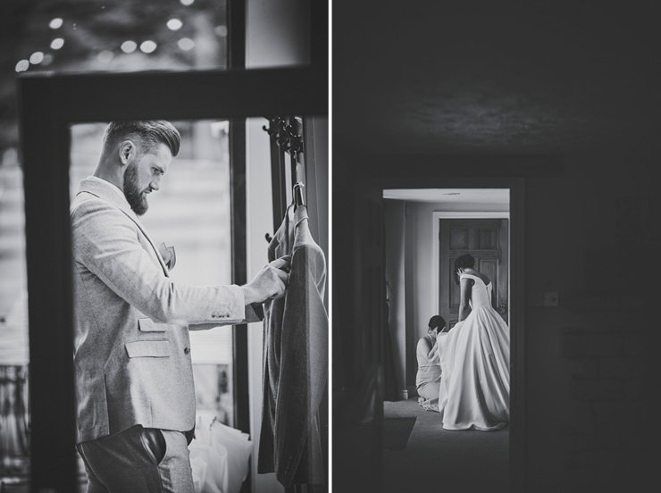 groom at upton barn and walled garden