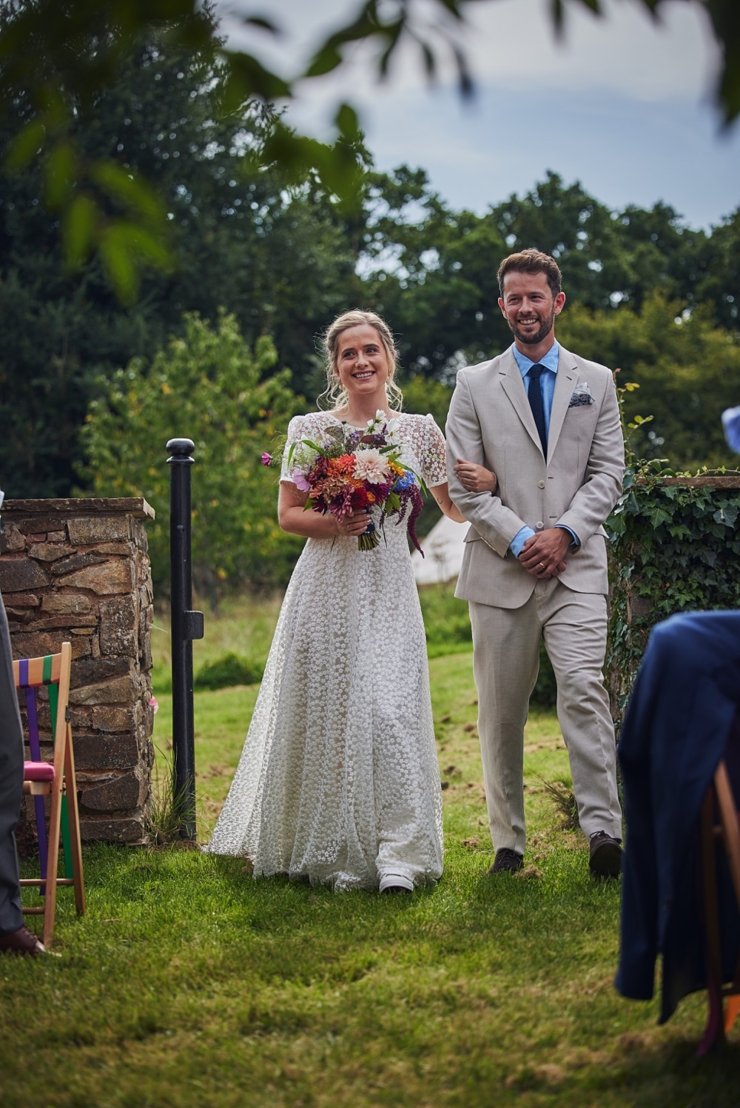 Hair and make up at wedding Hayne Devon