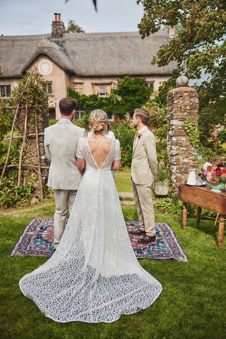 Hair and make up at wedding Hayne Devon