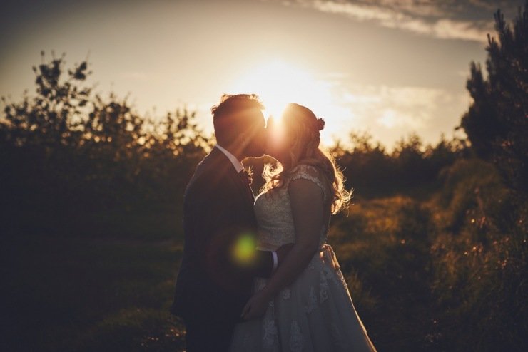 Wedding photography at The Corn Barn devon