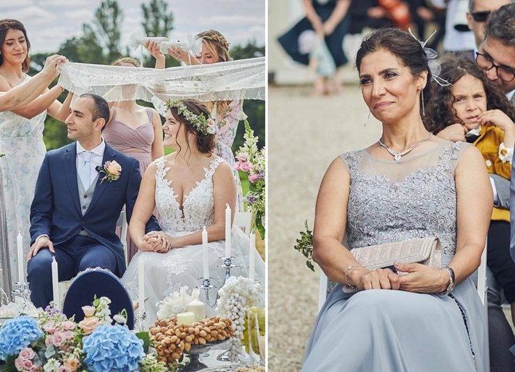 Persian wedding ceremony at Rockbeare Manor Devon
